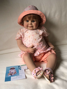 Kollektsiooni reborn nukk Taya Monika Peter Leicht 80 sm (7 foto / 9)