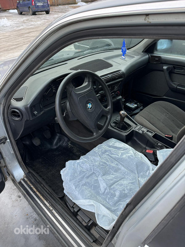 BMW e34 525tds серый фейслифтинг (фото #4)