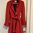 Stiilne punane mantel (foto #1)