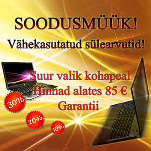 Sülearvutid parima hinnaga (1 foto / 1)