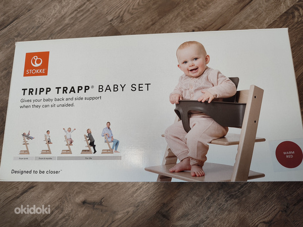 Turvakaar koos seljatoega Stokke Tripp Trapp Baby Set (foto #4)