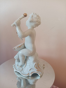 Statuett Putti Schau bach kunst (4 foto / 6)