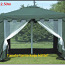 Садовая палатка 3x3x2,55 со стальным каркасом (также спрашивайте другие размеры) (фото #1)