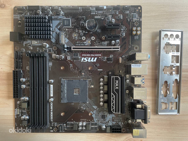 MSI Socket AM4 B450M Pro-VDH Max