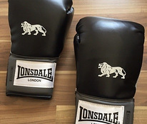 Боксерские перчатки LONSDALE 16 OZ черные