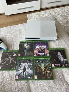 XBox One S 1TB SSD + 6 Mängu. 2 Pulti. (4 foto / 5)