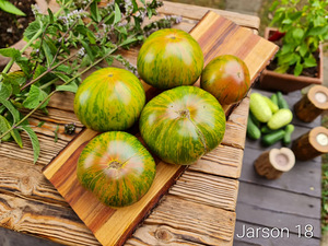 Valik 10 maitsvaid triibuliste tomatite sorte! Seemned (6 foto / 10)