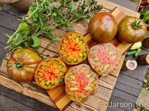 Подборка из 10 вкуснейших сортов полосатых томатов! Семена