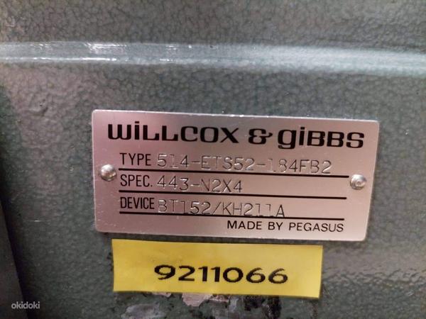 Швейная машинка оверлок " WILLCOX & GIBBS " (фото #2)