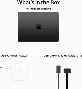 Apple MacBook Pro 14" M3 Pro 12C 18C 18GB 1TB Space Black (5 foto / 6)