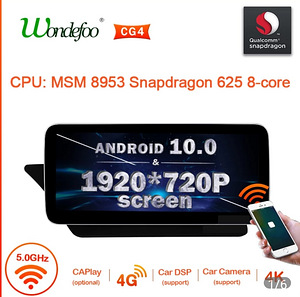 Multimeedia ' Android 10, Mercedesele , E-klassile , Kupee . (5 foto / 8)