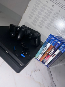 PlayStation 4 500GB 2 DualShock + 6 ИГР