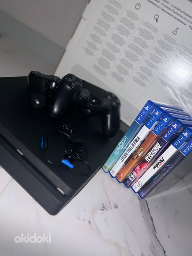 PlayStation 4 500GB 2 DualShock + 6 GAMES (foto #1)