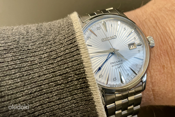Seiko Presage Cocktail Time Sky Diving GMT - uus kell