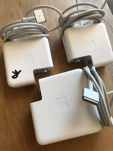 MagSafe 2 laadija 85w/45w MacBook Air/MacBookPro mittu tükki (1 foto / 3)