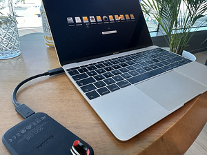 Macbook 12" Early 2017 /8GB/512ssd/ rose gold / varuosadeks (1 foto / 4)