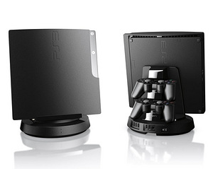 PlayStation 3 Slim PS3 + Vogel's TwistDock + 2xDS 3 + games (3 foto / 3)