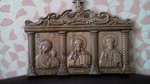 Резной иконостас 300х400х25