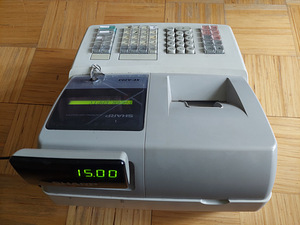 Kassaaparaat Sharp XE-A203 (2 foto / 5)