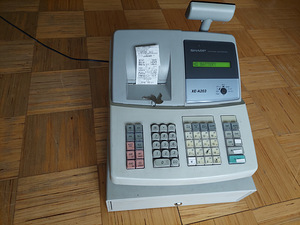 Kassaaparaat Sharp XE-A203 (5 foto / 5)