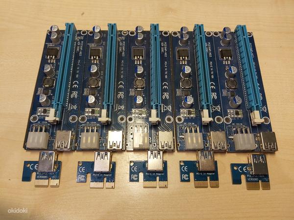 Raiser Riser PCI-E 1x to 16x ver.006C (foto #1)