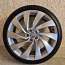 20-дюймовые оригинальные диски VW с летними шинами Continent (фото #2)