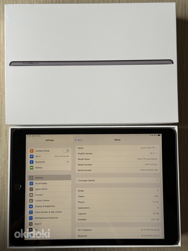 M: Apple iPad (7th Generation) Wi-Fi