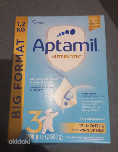 Aptamil® NUTRI-BIOTIK 3 piimajook alates 12 kuust,1200g (foto #2)