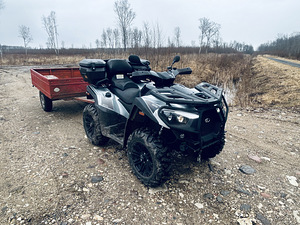 ATV Kymco MXU 700 4x4 +haagis (3 foto / 10)
