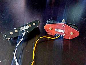 Telecasteri helipeade komplekt Roswell, Alnico V (2 foto / 2)