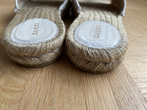 Gucci espadrilles, 37.5. Originaalid. (3 foto / 7)