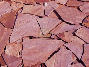 Натуральный камень красный песчаник