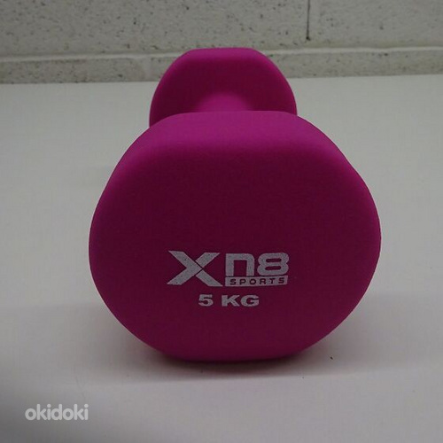 XN8 neopreenist hantlite komplekt 2 TK 5 kg (foto #5)
