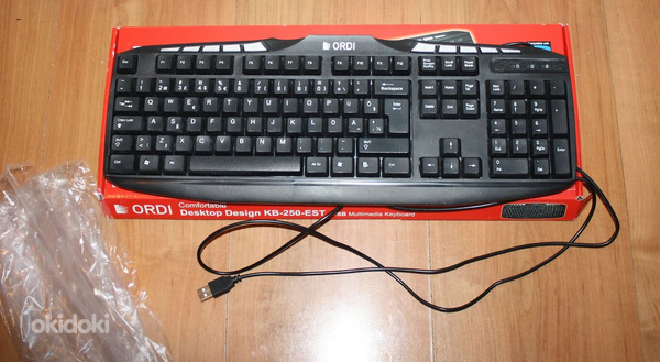 USB klaviatuur "ORDI KB-250" EST (foto #2)