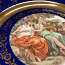 Большая очень красивая тарелка, фарфор Fine de Boheme, Карловы Вары (фото #2)