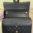 Authentic Chanel 2.55 Medium Double Flap Bag Black Caviar (foto #3)