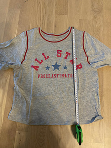 New Love Tribe (all star procrastinator) t-shirt, S (6 foto / 6)