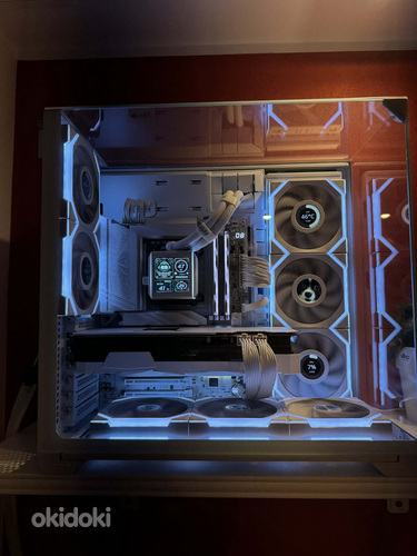 Белый игровой ПК – 7950X / RTX 3080 / 64GB / 4TB