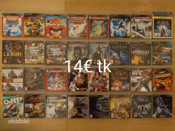 PS3 mängud ja tarvikud (foto #7)