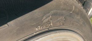 5x114,3 Toyota Avensis veljed ja rehvid 215/55 R17 ET45 (6 foto / 8)