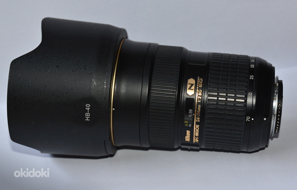 Nikon AF-S 24-70mm f/2.8G ED Nikkor objektiiv (фото #3)