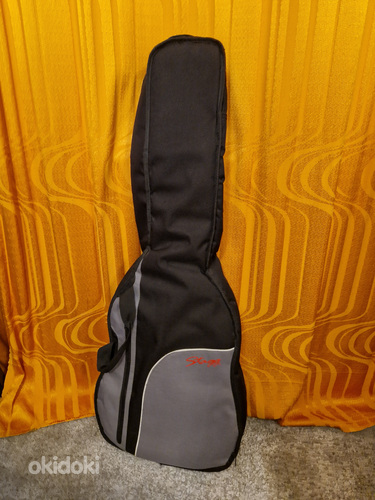 Акустическая гитара, сумка Stagg, держатель для нот, подставка для ног (фото #3)