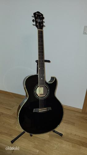Ibanez JSA10-BK Джо Сатриани сиг. электроакустическая гитара (фото #1)