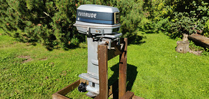 Evinrude 2T 30hp päramootor koos puldiga (2 foto / 10)