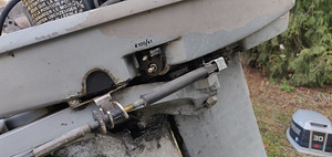 Evinrude 2T 30hp päramootor koos puldiga (9 foto / 10)