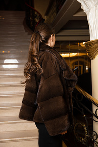 NEW Mink fur Chocolate colour (4 foto / 5)
