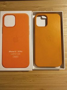 iPhone 12/12pro новый кожаный чехол оригинал (1 фото из 1)