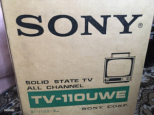 Sony TV-110UWE 1970s (2 foto / 2)