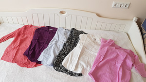 Блузки/рубашки для беременных, размер M, 6 шт