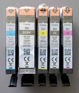 Canon originaaltindid CLI-581 PGI-580 (1 foto / 1)